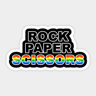 Rock Paper Fabulous Sticker